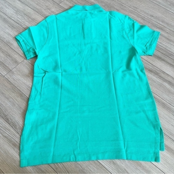 Polo by Ralph Lauren Green Polo Shirt with Traditional Collar - Picture 7 of 12